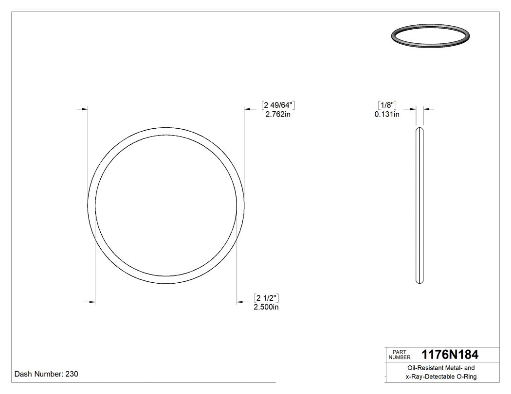 Technical drawing - 1176N184